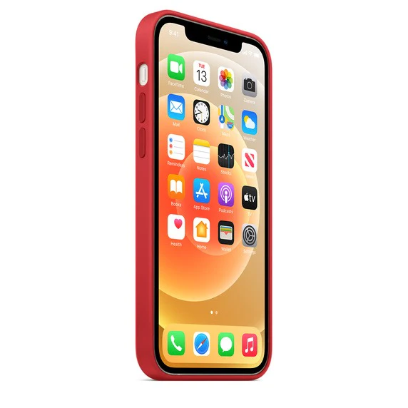 Apple Silicone case iphone 12/12 pro magsafe - Image 3