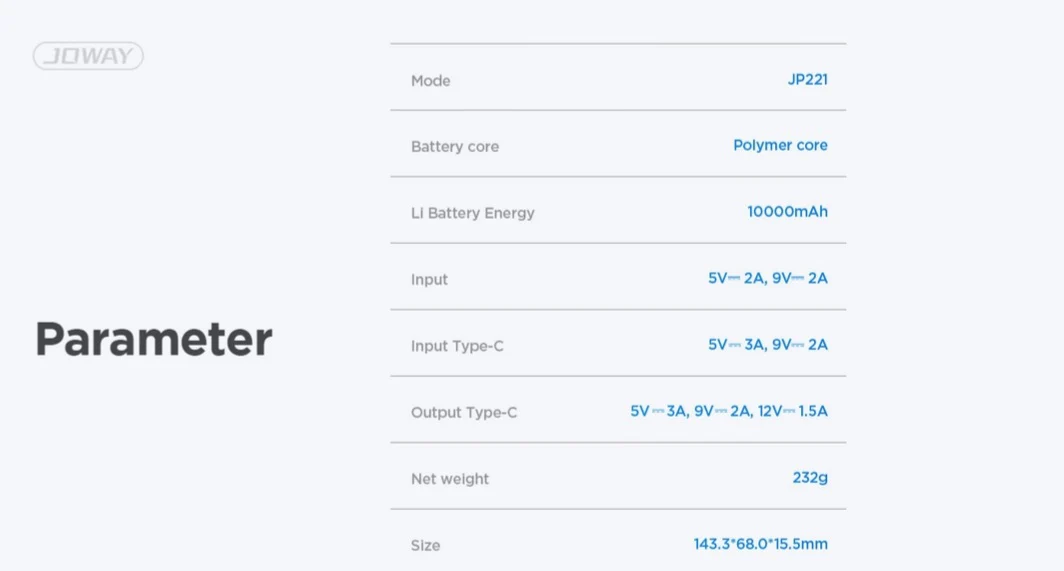 JOWAY POWER BANK 10000mah - Image 4