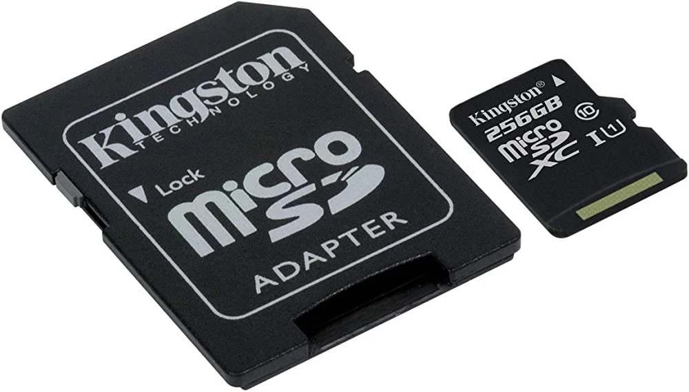 KINGSTON MEMORY CARD with adapter 100mb/s