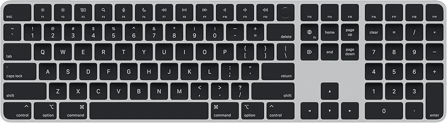 Apple Magic Keyboard with touch id and numeric keybad usb-c - Image 4
