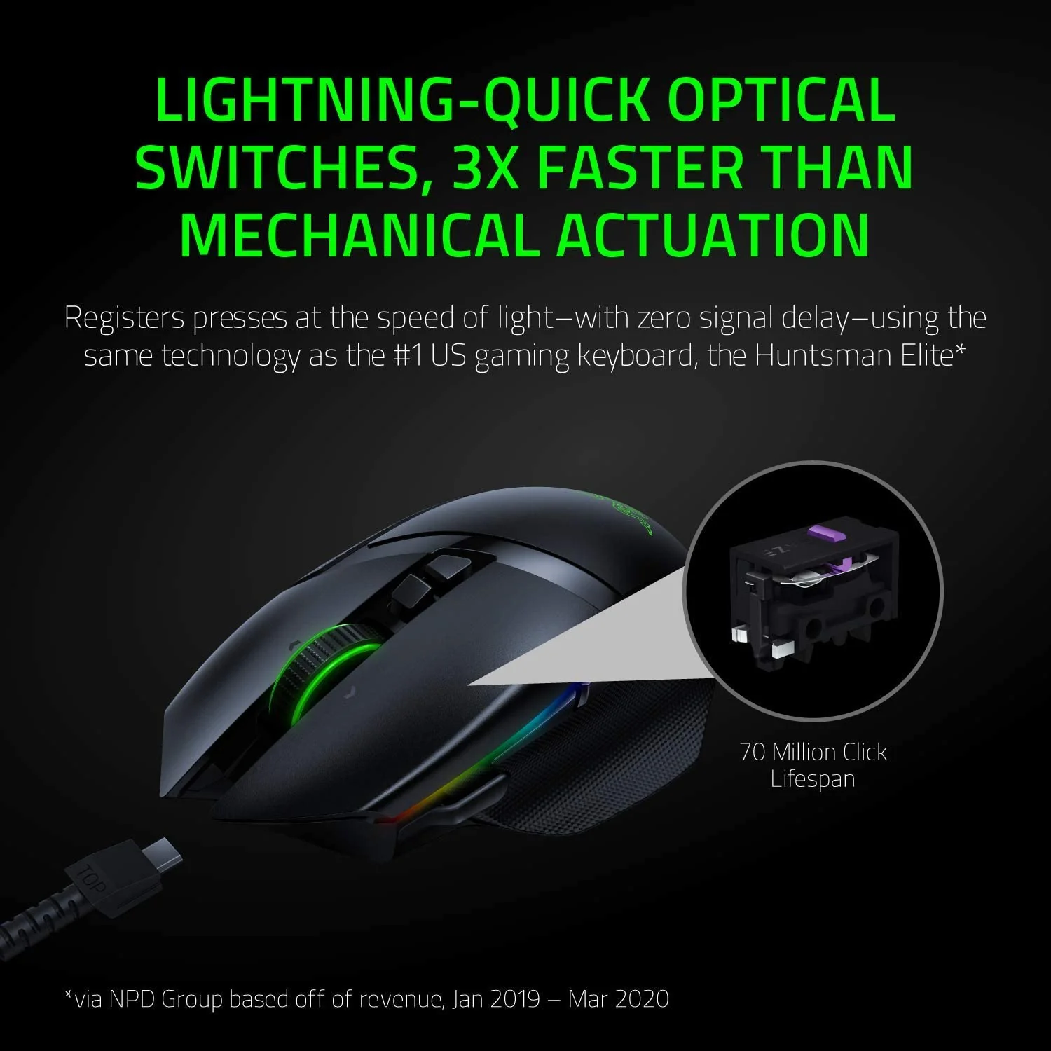 RAZER BASILISK MOUSE GAMING ULTIMATE - Image 4