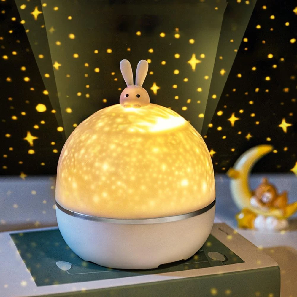 MOONLIGHT BUNNY NIGHT LIGHT PROJECTOR - Image 3