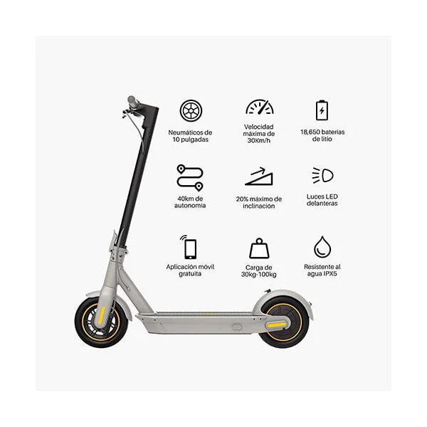 NINEBOT KICK SCOOTER MAX G30LP - Image 6
