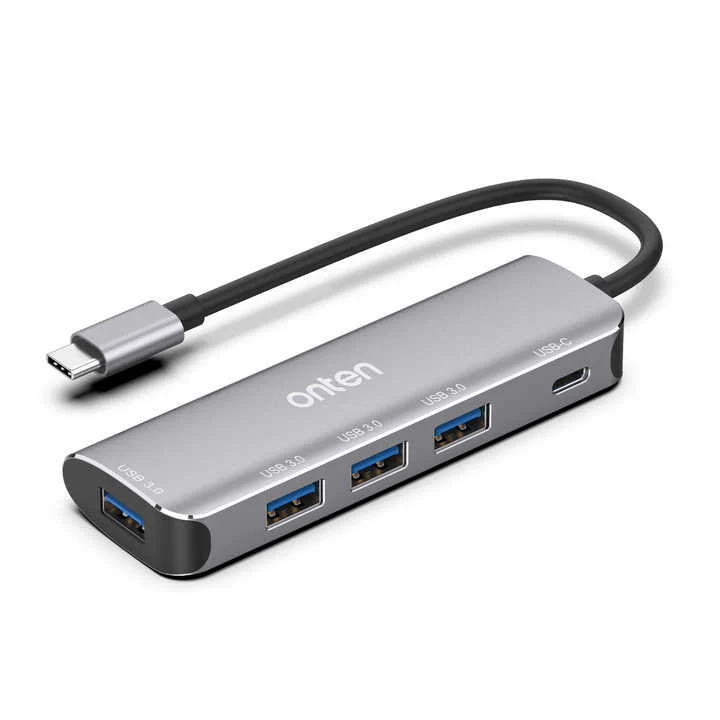ONTEN USB C 4 PORT HUB WITH PD CHARGER - Image 5