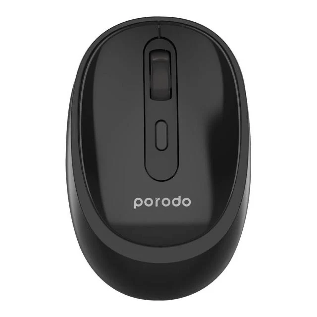 Porodo Dual Mode wireless keyboard Mouse Set with mobile phone stand - Image 2