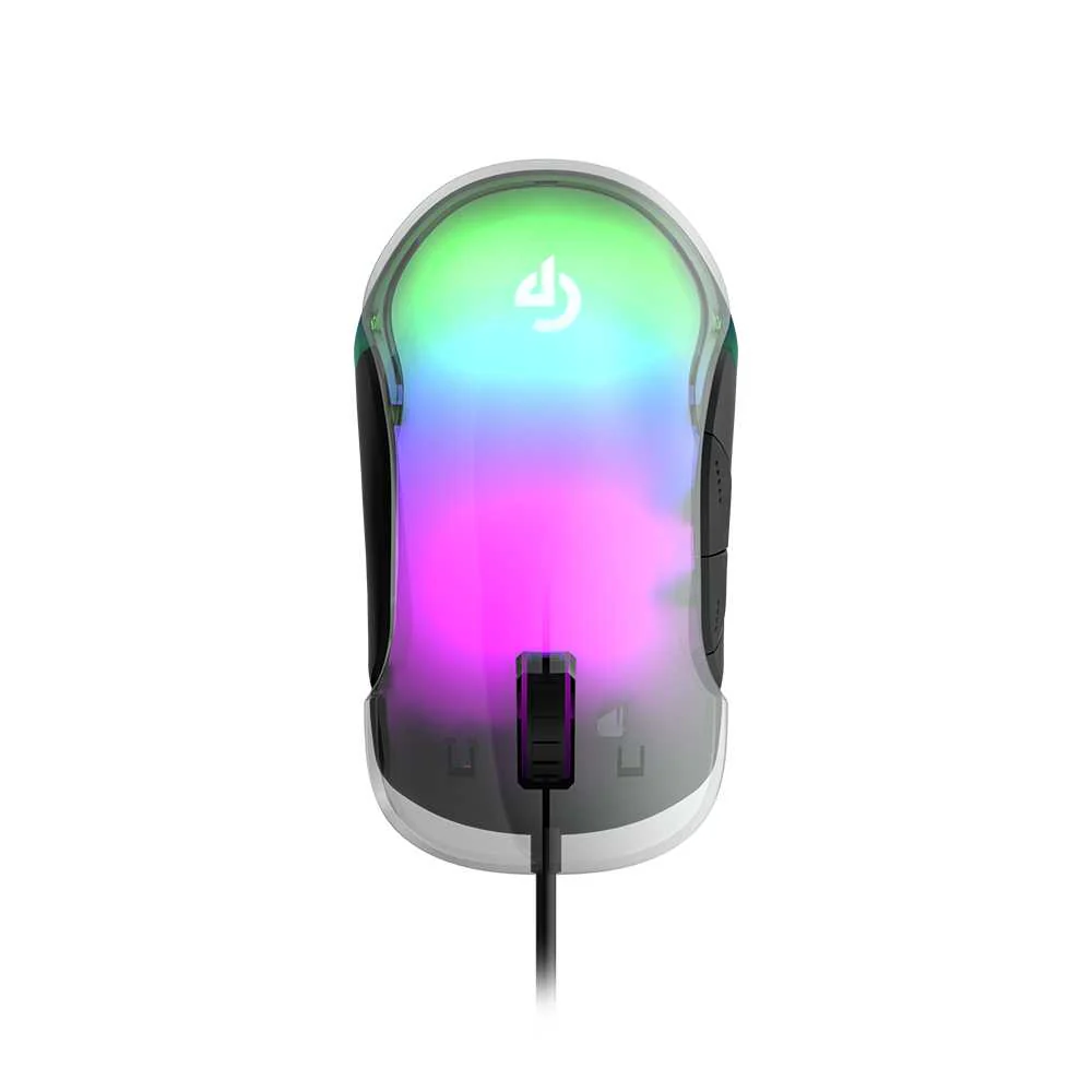 PORODO GAMING 8D CRYSTAL SHELL GAMING MOUSE PDX315 - Image 3