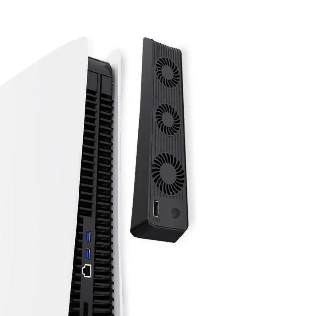 Porodo gaming ps5 digital & disc Rapid cooling fan 3 speed levels pdx616 - Image 2