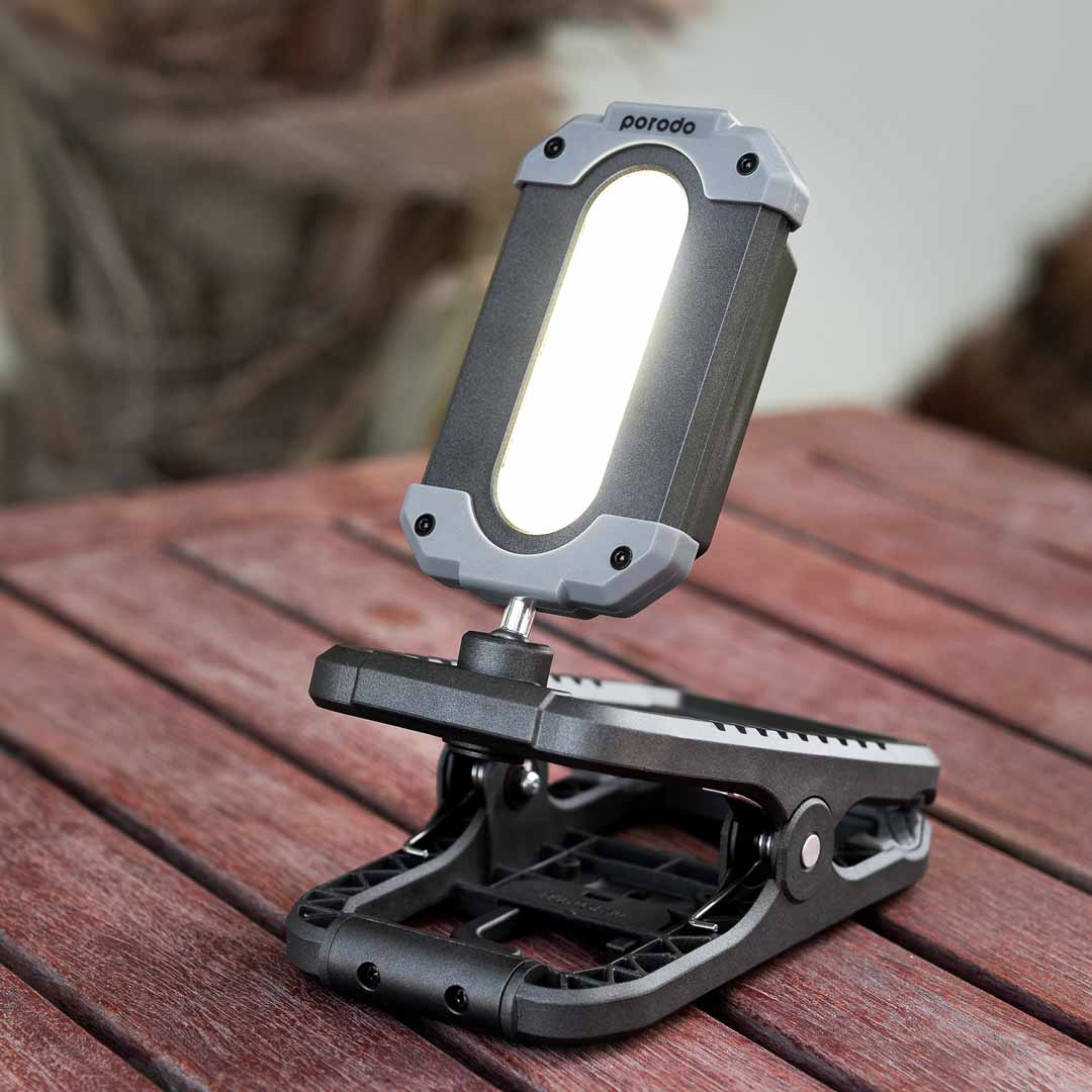 Porodo magnetic 4000mah outdoor lamp with phone charging output - Image 3
