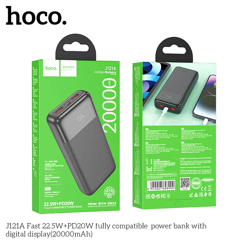 Hoco Power Bank J121A - Image 2