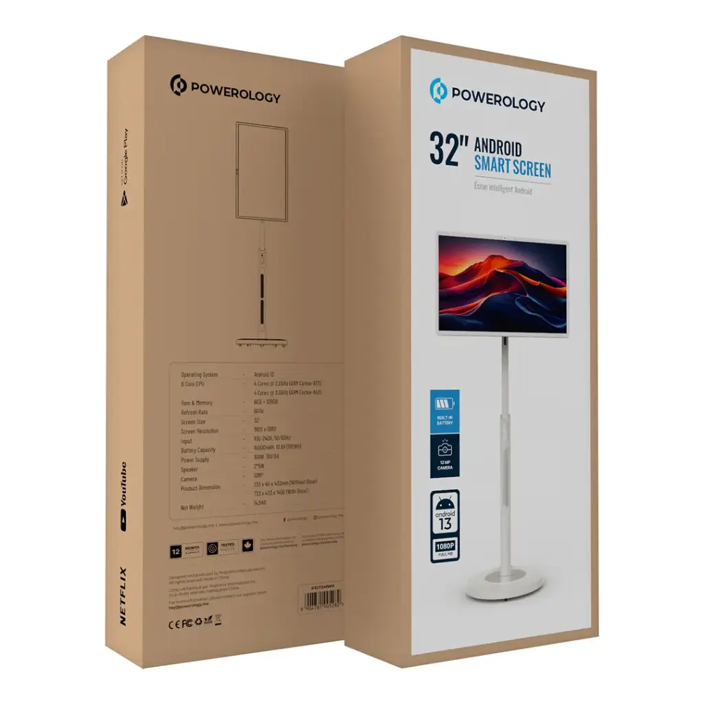 Powerology Android Smart touch Screen 32" - Image 3