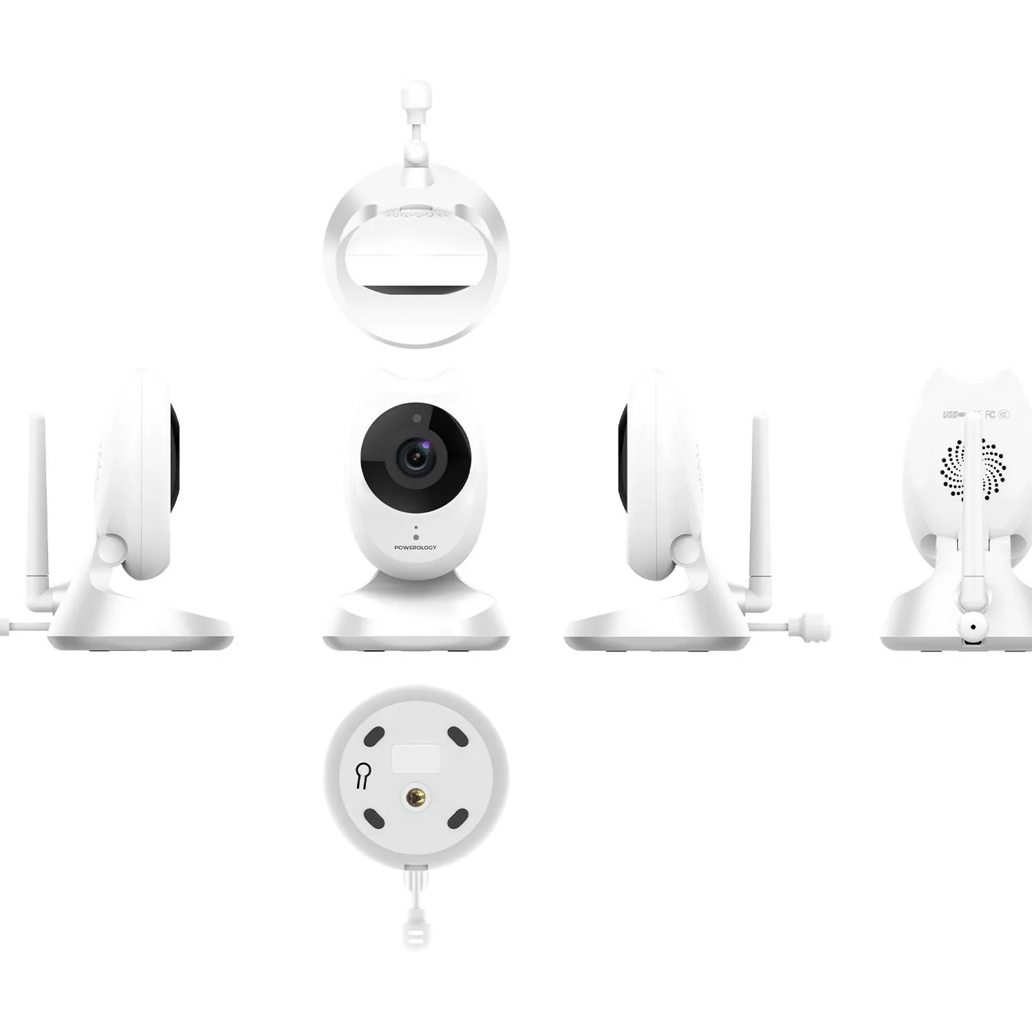 Powerology Smart Cam Baby Monitor Two-way audio - Image 3
