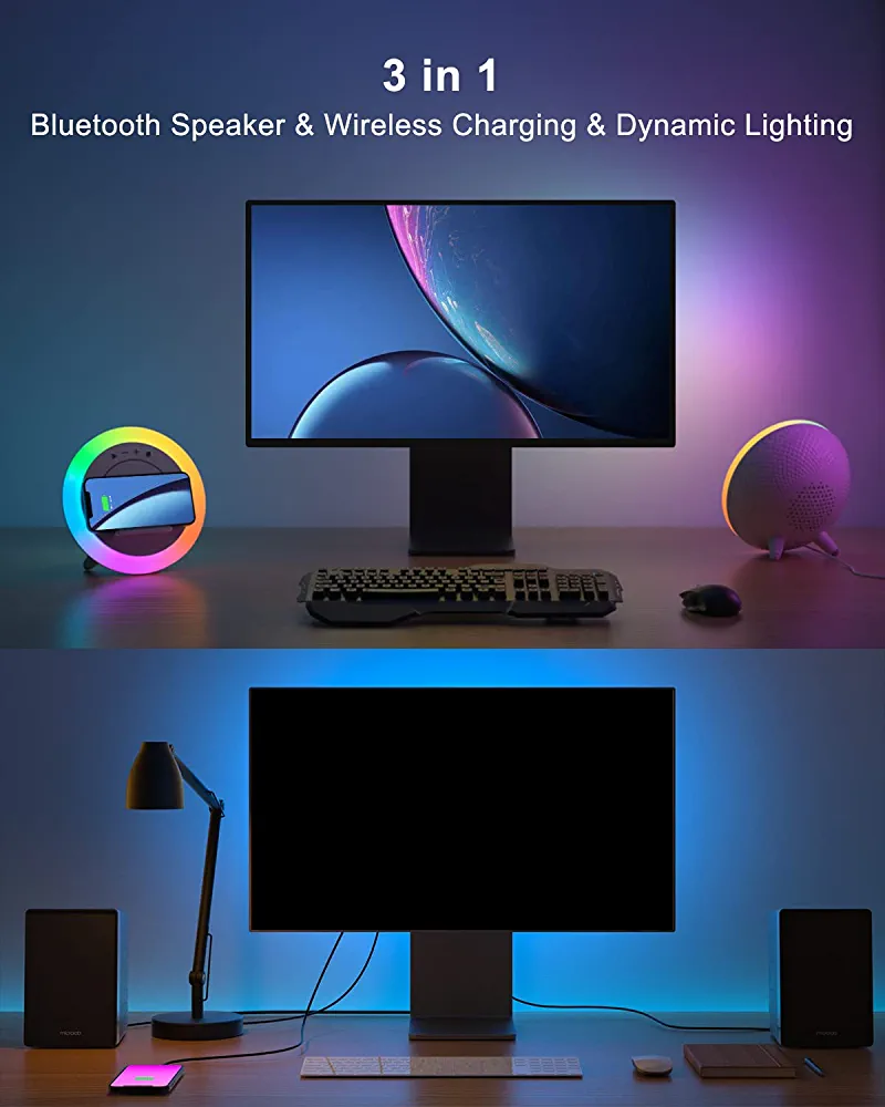 RGB LIGHT WITH WIRELESS SPEAKER - Image 6