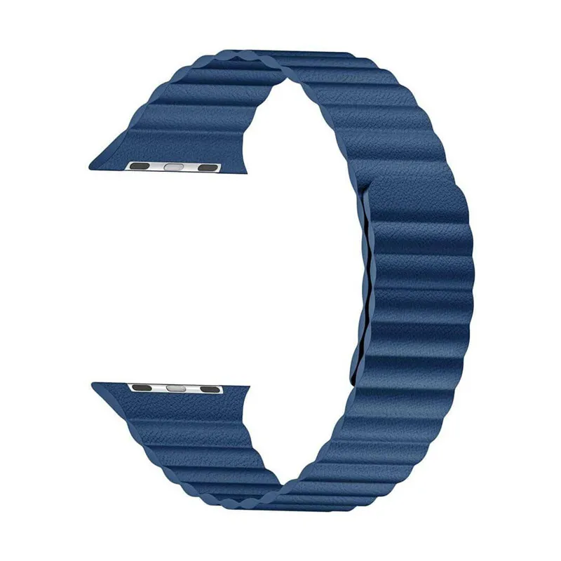 Santa Barbara Polo Microfiber leather+magnet for Apple Watch 42/44/45mm