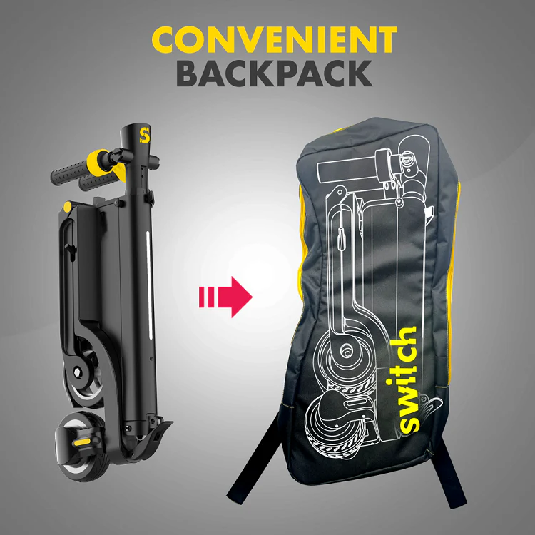 SWITCH FOLDABLE BACKPACK E-SCOOTER ES-A125 - Image 5