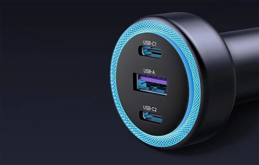 Ugreen 3-port Fast car chargers - Image 3