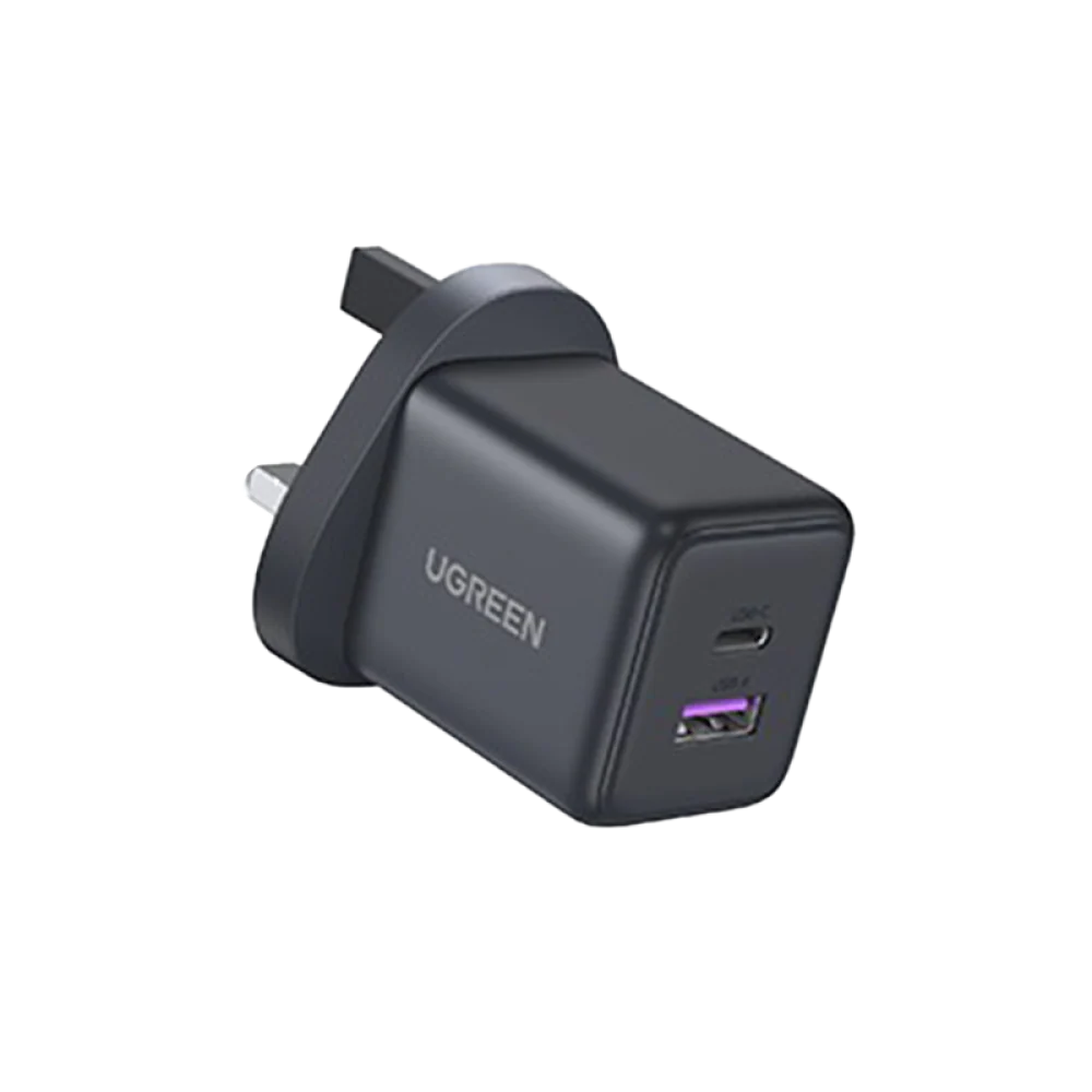Ugreen 30w 2-port Gan Fast charger