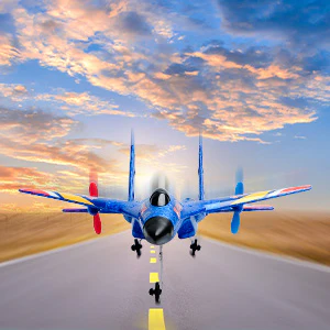 FOAM FIGHTER REMOTE CONTROL AIRPLANE MODEL SU-27 - Image 5