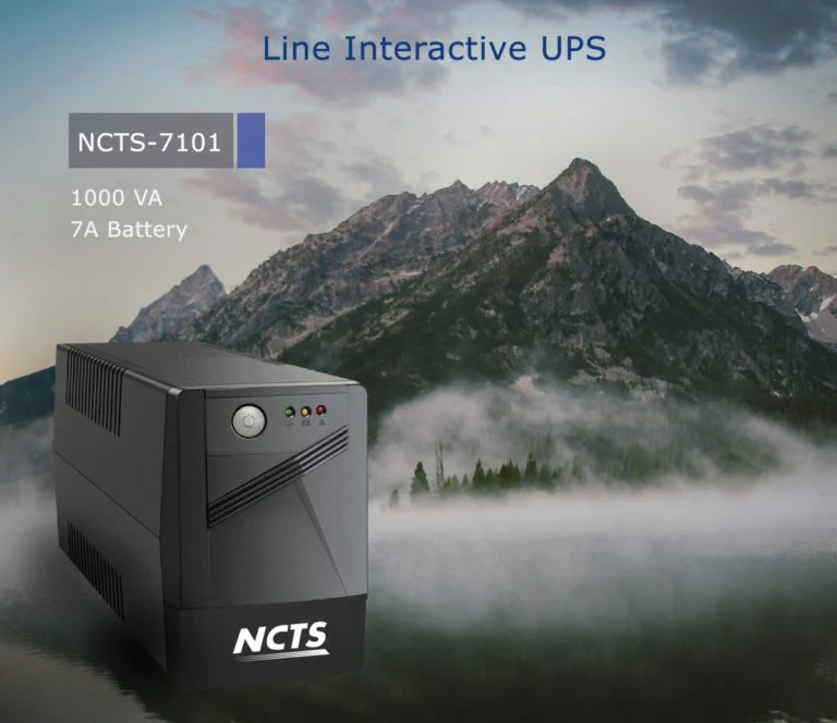 Used ncts 1000VA UPS *new battery installed - Image 2