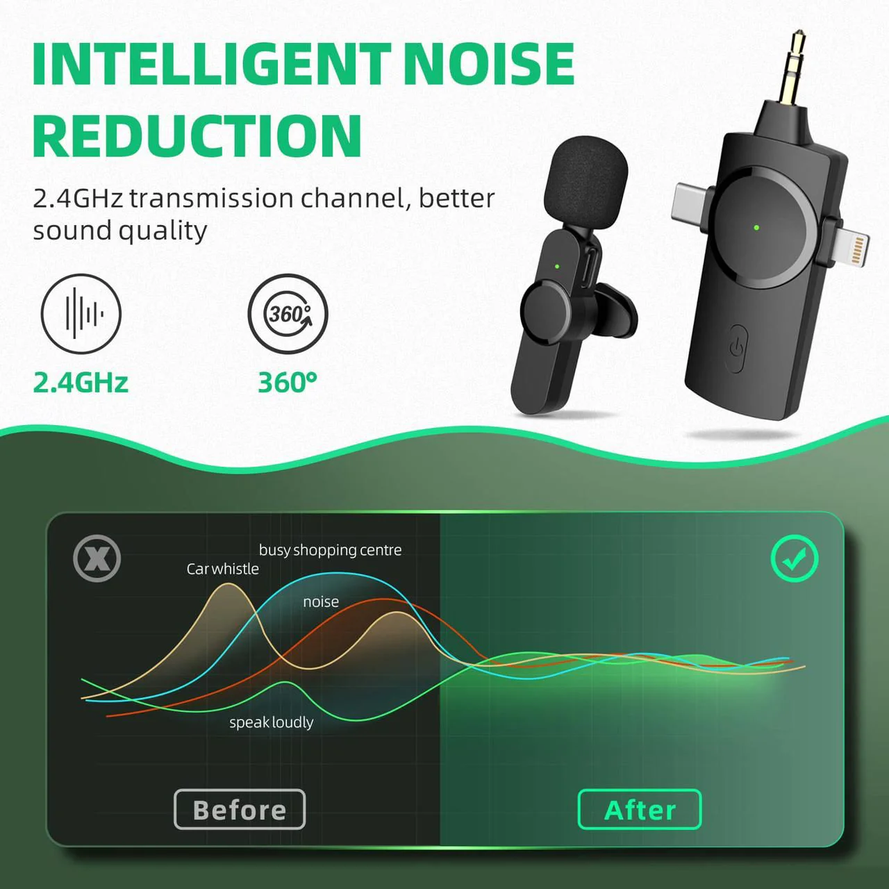 WIRELESS MICROPHONE (3 IN 1) - Image 4