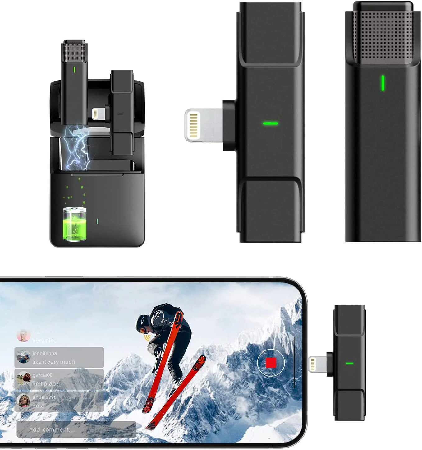 WIRELESS MICROPHONE TYPE C - Image 2