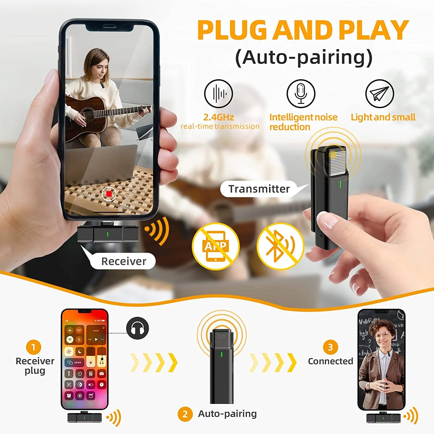 WIRELESS MICROPHONE TYPE C - Image 3