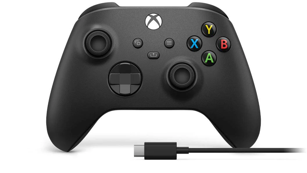 XBOX JOYSTICK BLACK + USB-C CABLE - Image 2