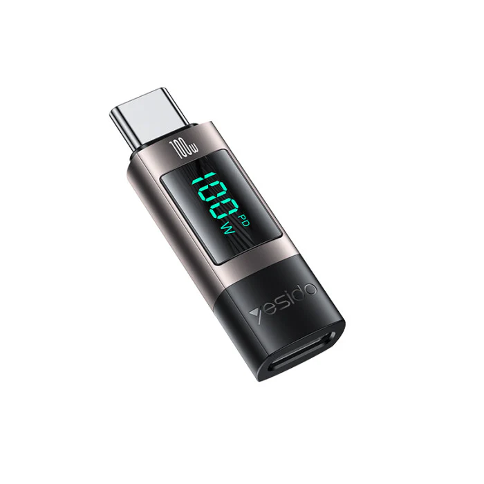 YESIDO DIGITAL ADAPTER USB-C TO USB-C POWER DISPLAY ADAPTER 100W COMPATIBLE GS24
