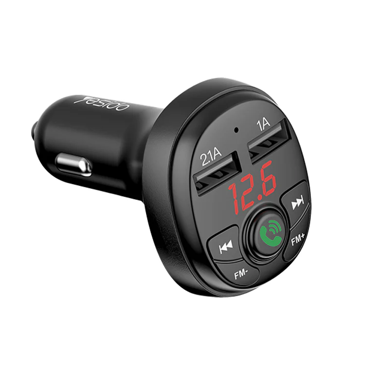 YESIDO FM TRANSMITTER CAR CHARGER Y36 - Image 2