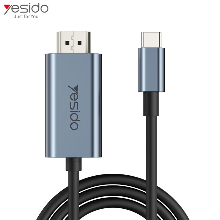 YESIDO HDTV CABLE USB-C 2.0 TO HDTV 4K 60HZ ULTRA EXTENSION CABLE HM10