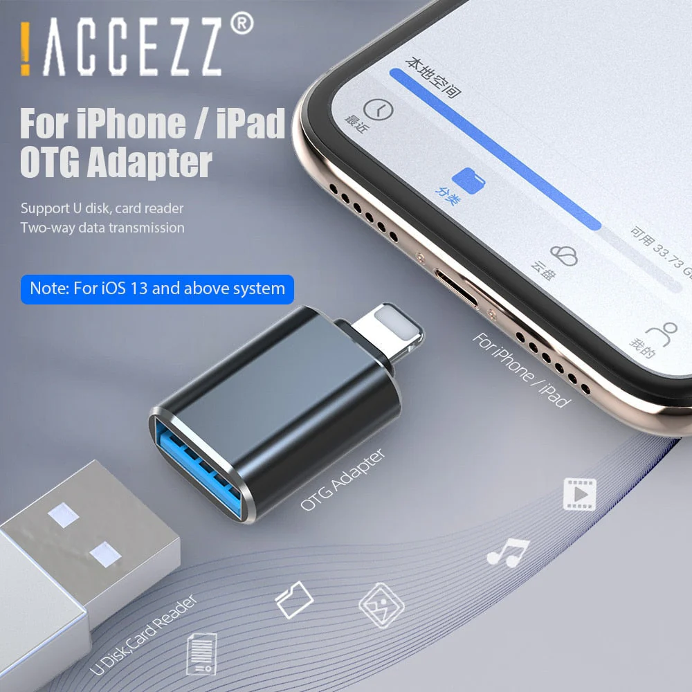 YESIDO LIGHTNING OTG USB 3.0 - Image 2