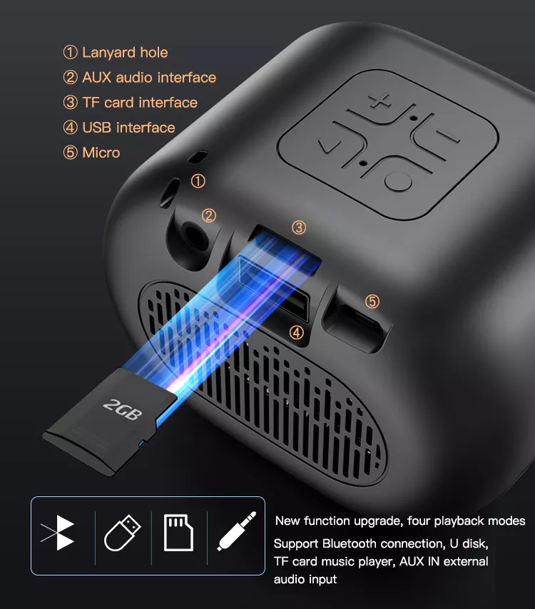 YESIDO MINI SPEAKER YSW03 - Image 3