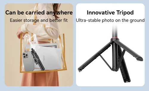 YESIDO SELFIE STICK PHONE TRIPOD &SELFIE STICK WITH DETACHABLE REMOTE SF24 - Image 3