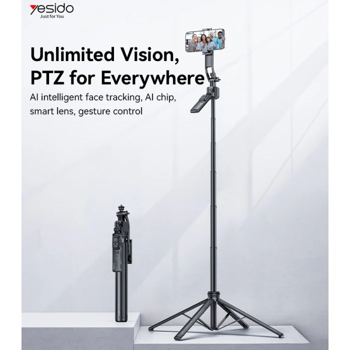 YESIDO TRIPOD EXTENDABLE TRIPOD STAND AI TRACKING SF23 - Image 2