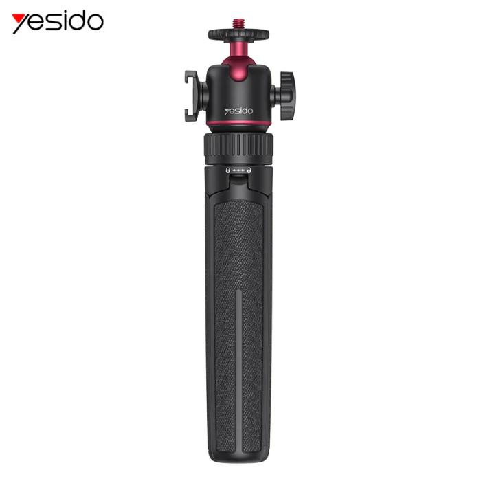 YESIDO TRIPOD STAND SUPPORT CAMERAS PHONE CLIPS AND FILL-IN LIGHT SF26