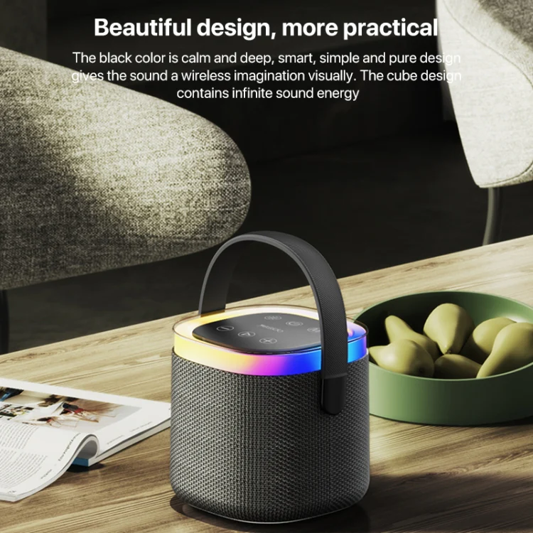 YESIDO WIRELESS SPEAKER RGB LIGHTING EFFECTS 1800MAH BATTERY YSW25 - Image 4